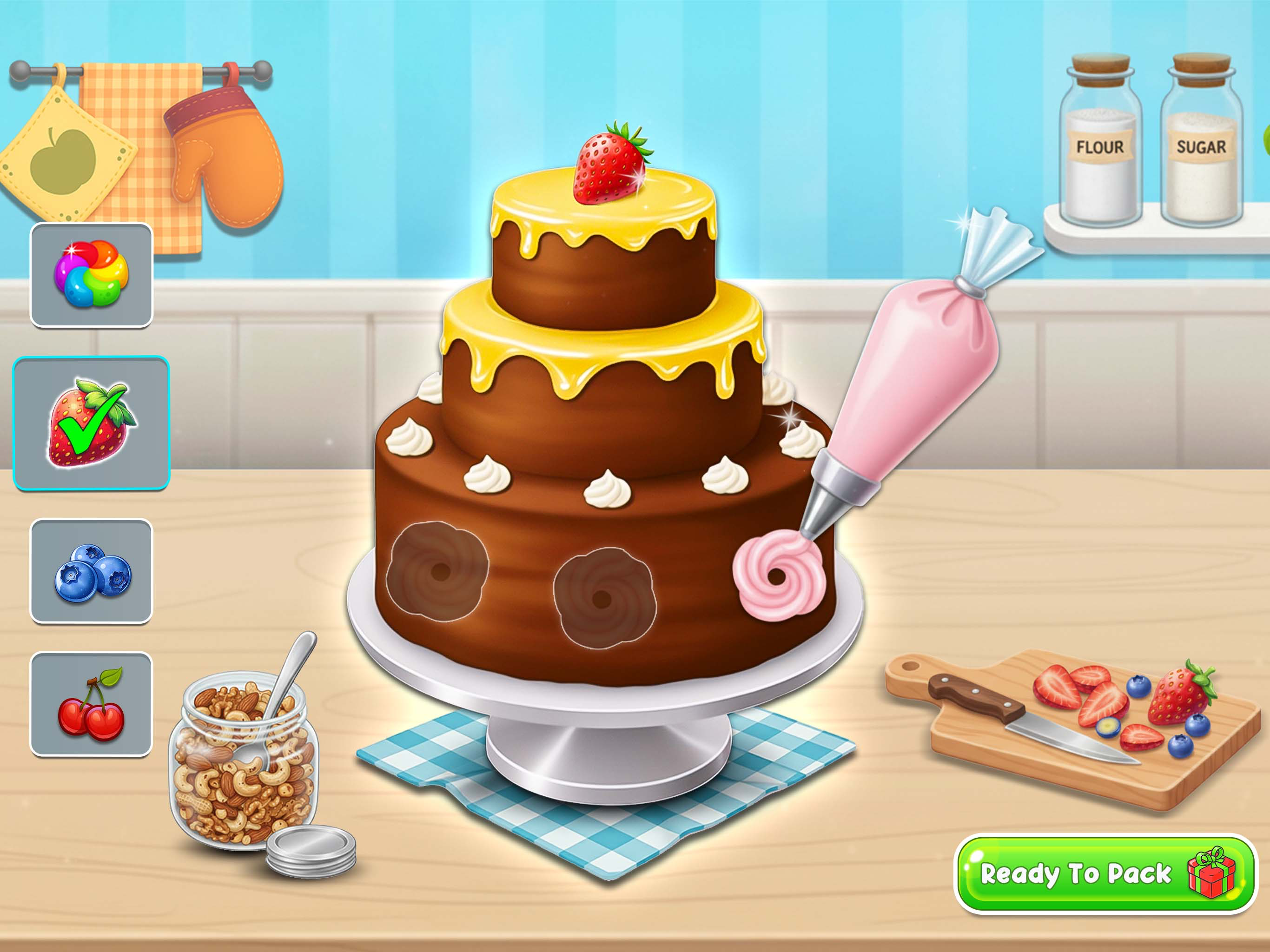 Cake Maker: DIY Dessert Game screenshot 5