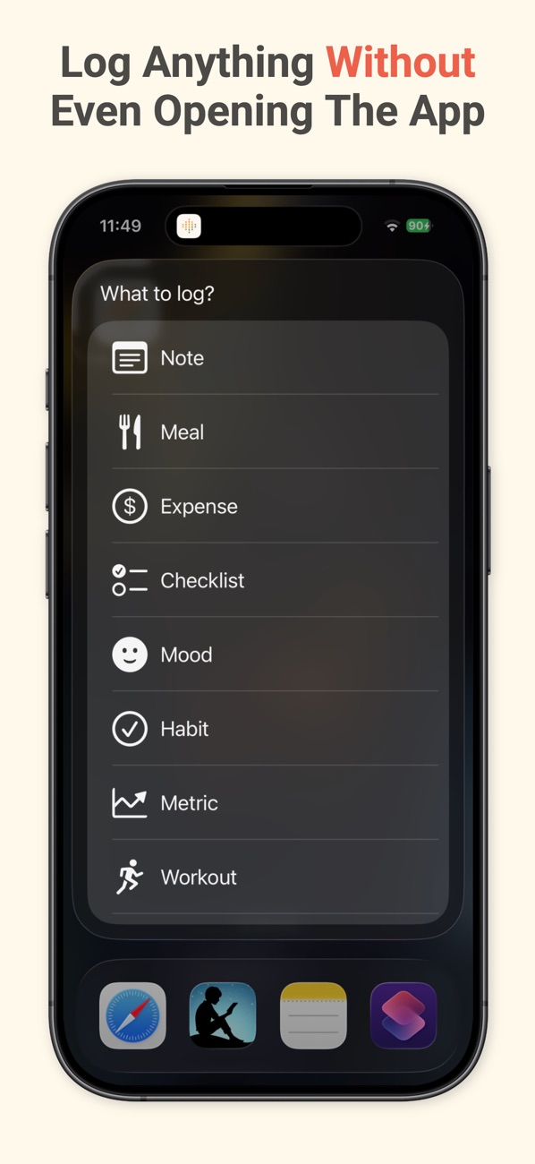 Log Anything screenshot 10