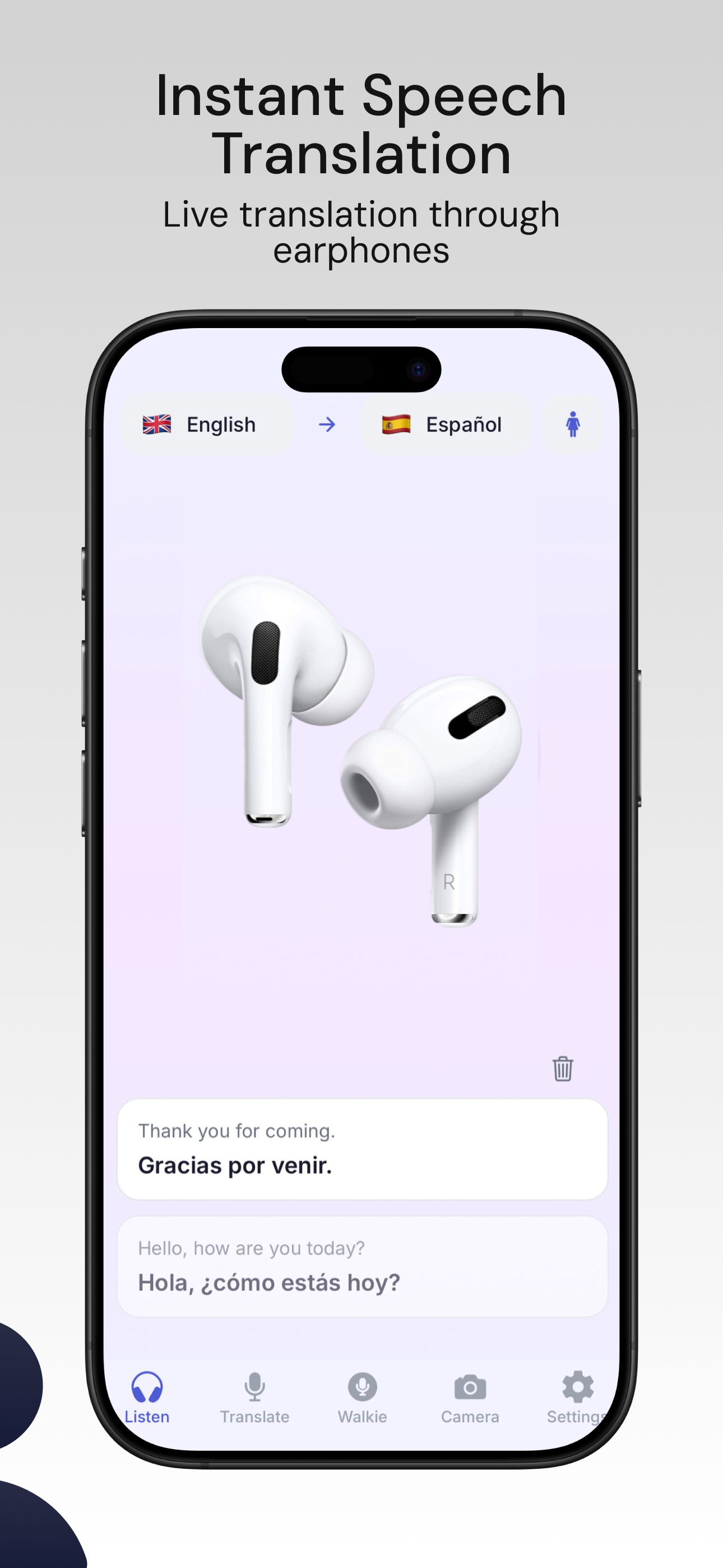 Lingedo AI – Live Translator screenshot 4