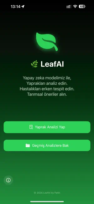 LeafAI screenshot 1