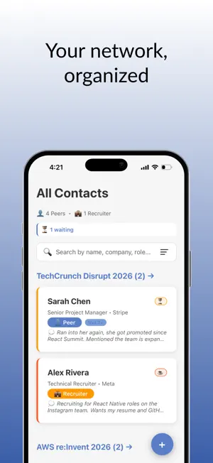 ConferenceBuddy App screenshot 1