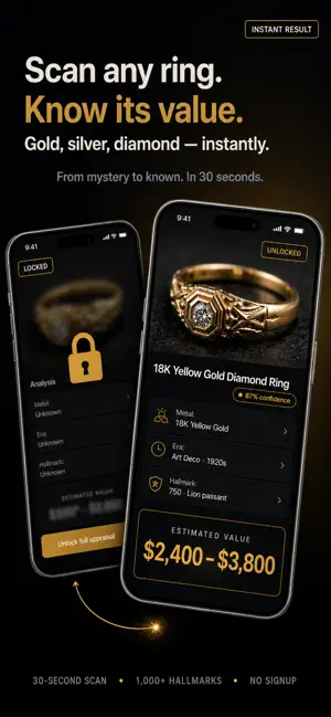 Jewelry Identifier Appraisal screenshot 2