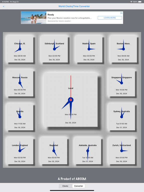 World Clocks / Time Converterのおすすめ画像5