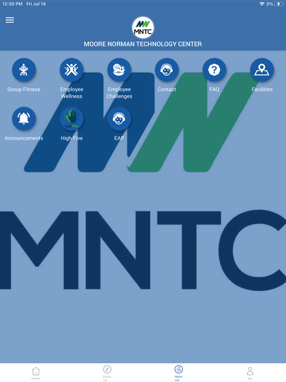 MNTC Wellness iPad screenshot 1 - Sports app