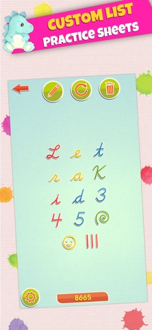 LetraKid: Cursive Writing Kids iPhone screenshot