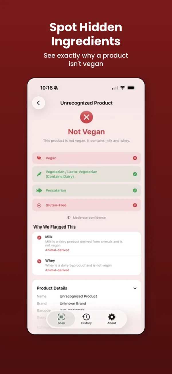 Screenshot #3 pour Is-It-Vegan?