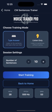 Morse Trainer Pro Screenshot 7 of 10