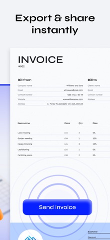 Invoice Maker: Receipt Scanner Screenshot 4 of 4
