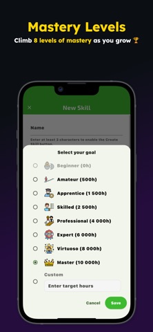 SkillForge - Skill Tracker screenshot