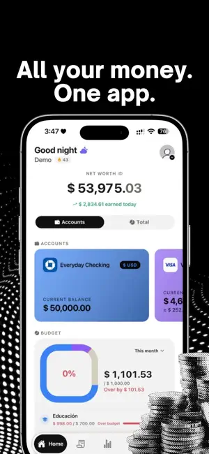 Kontto: Finance & Expenses screenshot 1