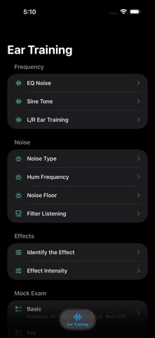 AudioEngineer EAR Trainer Screenshot 1 of 4