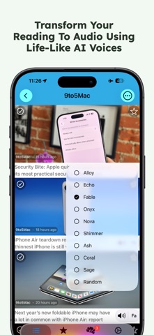 FeedVox screenshot