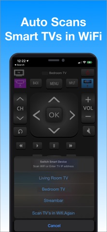 TV Remote Universal -iUniSmart iPhone screenshot