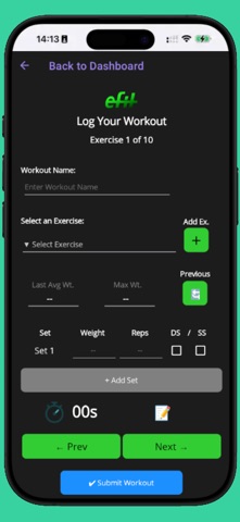 eFitLog: Strength Training Screenshot 10 of 10