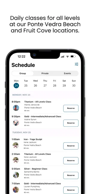 Titanium Yoga - Studios screenshot 4