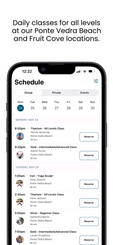 Titanium Yoga - Studios screenshot