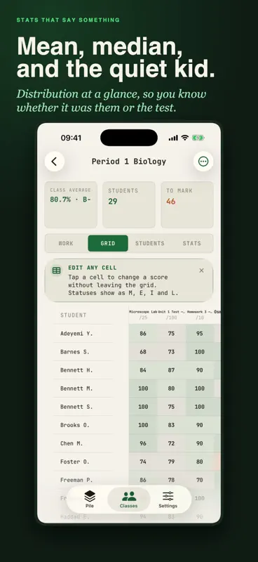 Libreta de Notas : GRADEPILE screenshot 6 of 10
