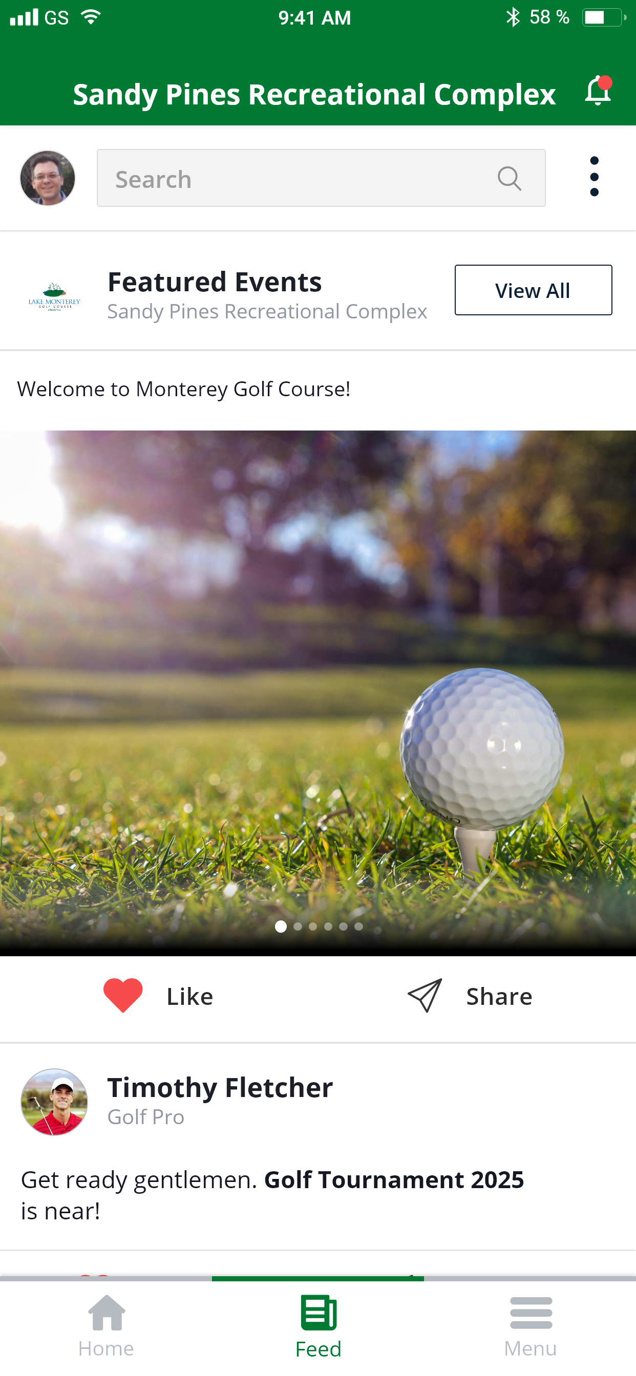 Lake Monterey Golf Course screenshot 3