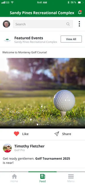 Lake Monterey Golf Course screenshot 3