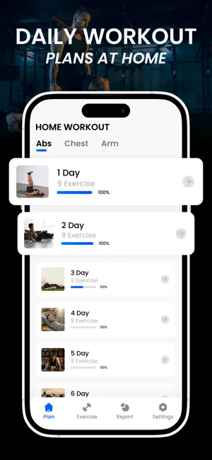 Home Workout - Home Fitness screenshot 2