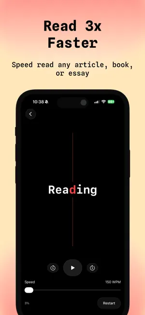 Quick Read - RSVP screenshot 1