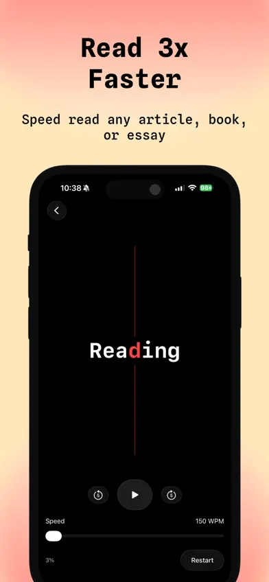 Quick Read - RSVP screenshot 1