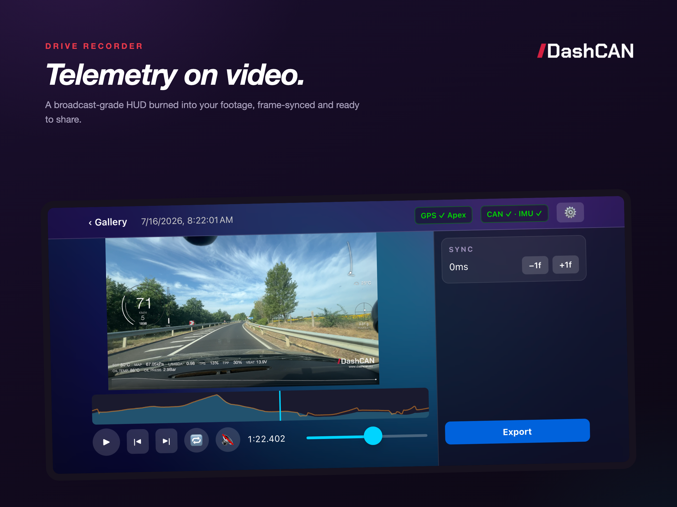 DashCAN - IgnitronECU screenshot 9