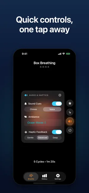 Breathwork: Regulate & Reset screenshot 2