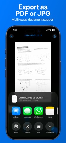 ClipScan - Doc Scanner to PDF screenshot
