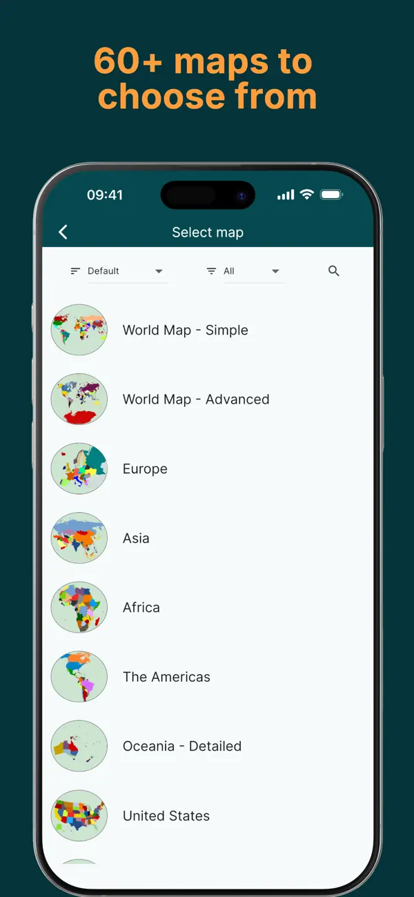 #2. MapChart App (iOS) di: Minas Giannekas