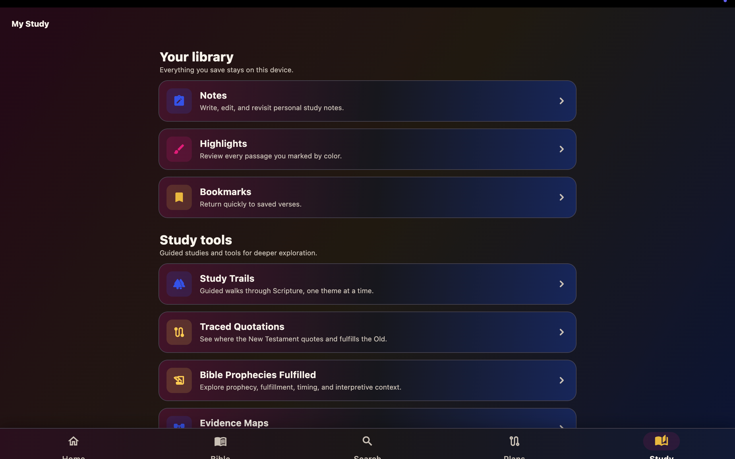 Legacy Study Bible screenshot 19