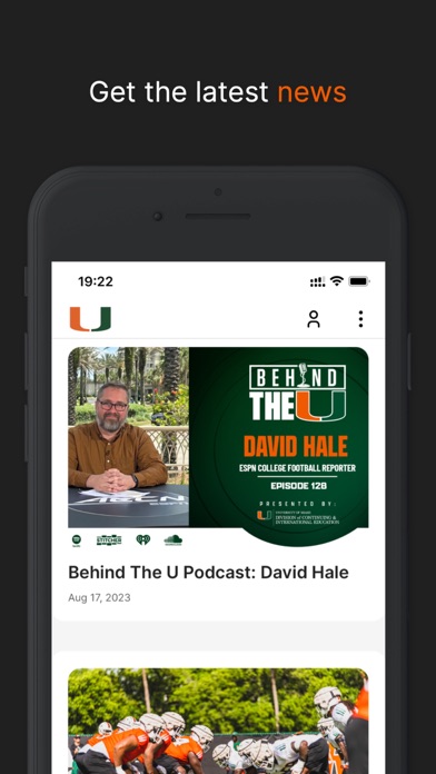 Miami Hurricanes Screenshot