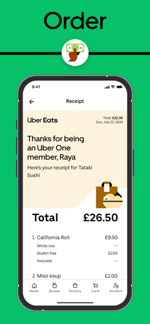Uber Eats: Food & Groceries Screenshot