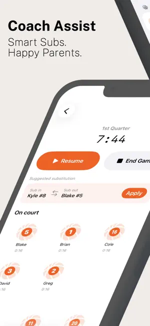 Coach Assist: Youth Sports screenshot 1