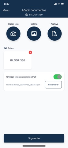 BiLOOP 360 iPhone screenshot