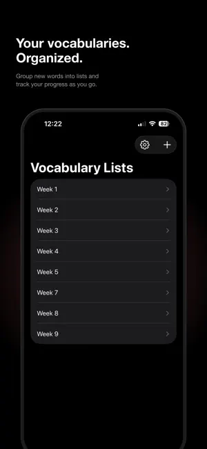 Vocabulary Practice App screenshot 2
