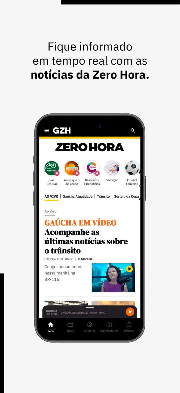 Screenshot #2 pour GZH: notícias RS