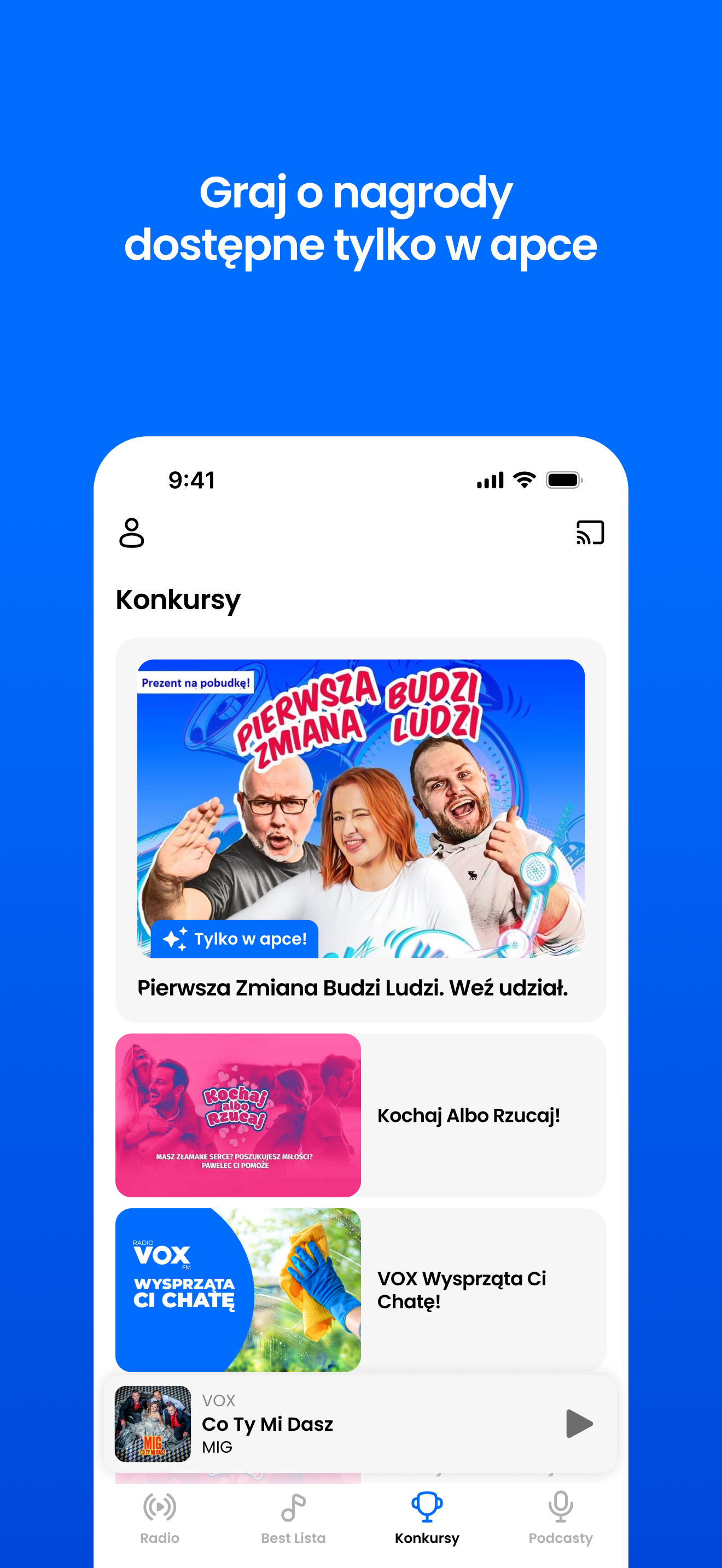 VOX FM - radio internetowe