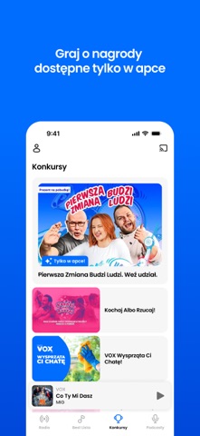 VOX FM - radio internetowe screenshot