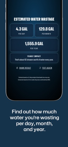 DropBeat: Drip Leak Calculator Screenshot 3 of 3