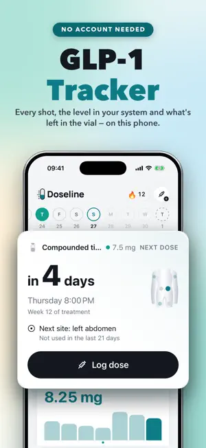 GLP-1 Tracker: Doseline screenshot 1