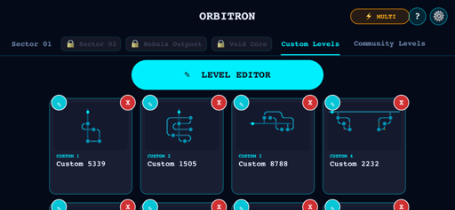 Orbitron Game screenshot 5