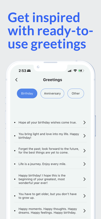 Reminday: Birthdays & More Screenshot 4 of 5