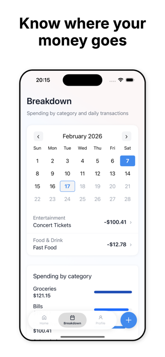 Budget App - TapSheet Screenshot 3 of 5