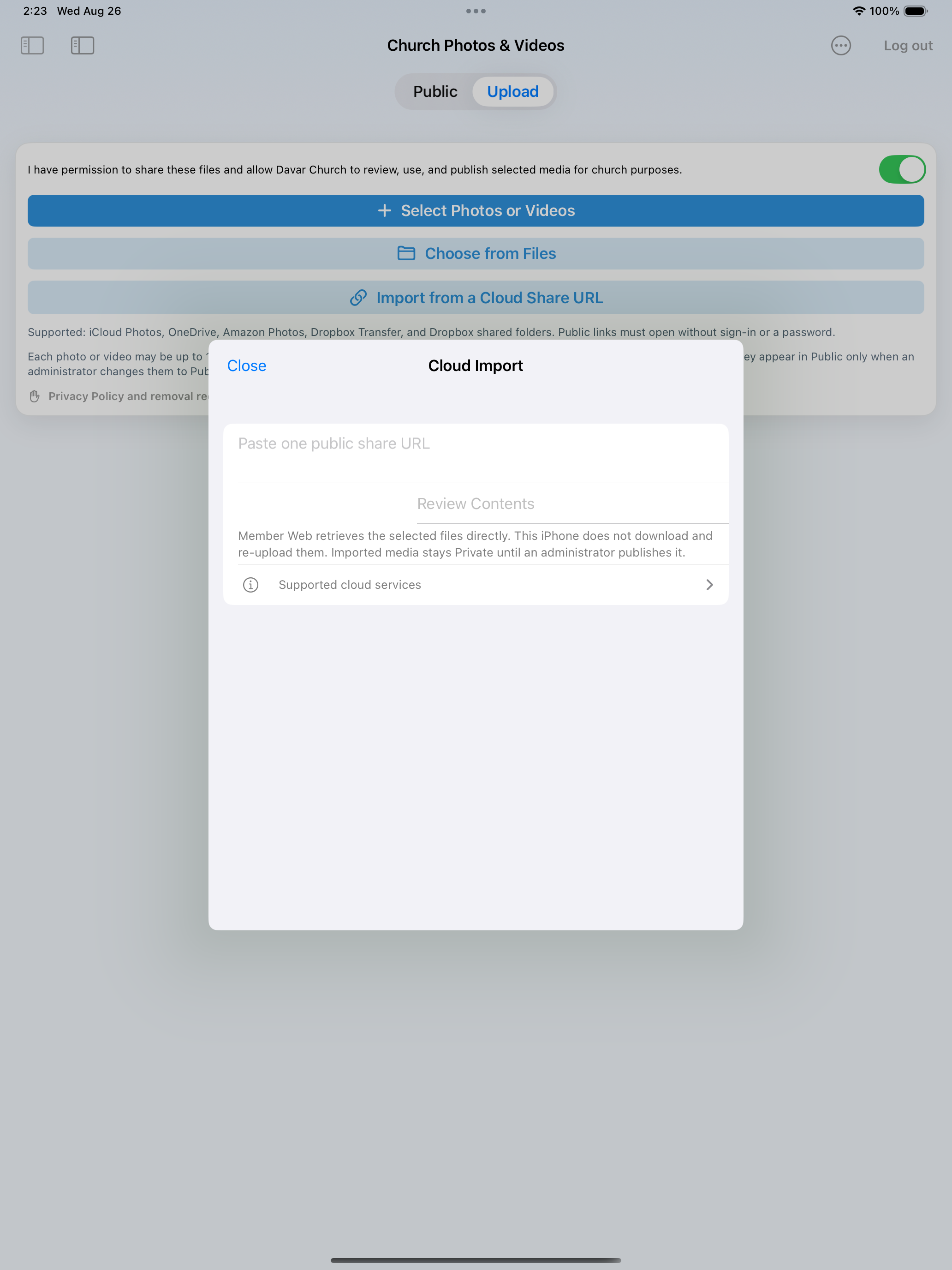 Davar Church App screenshot 12