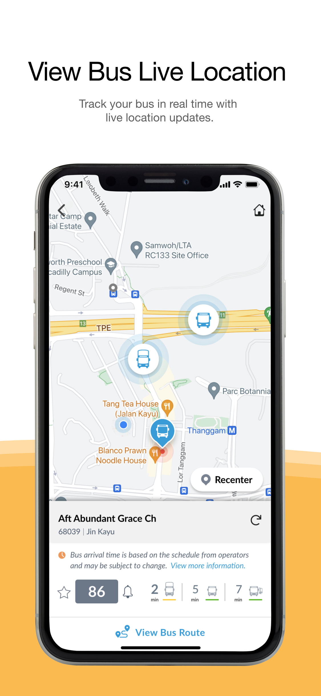 MyTransport.SG screenshot 4