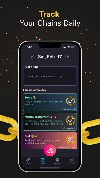 Daily Habit Tracker - Chain