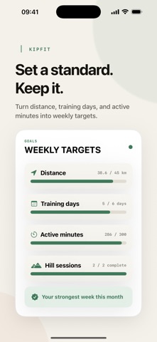 KipFit: Distance Training screenshot