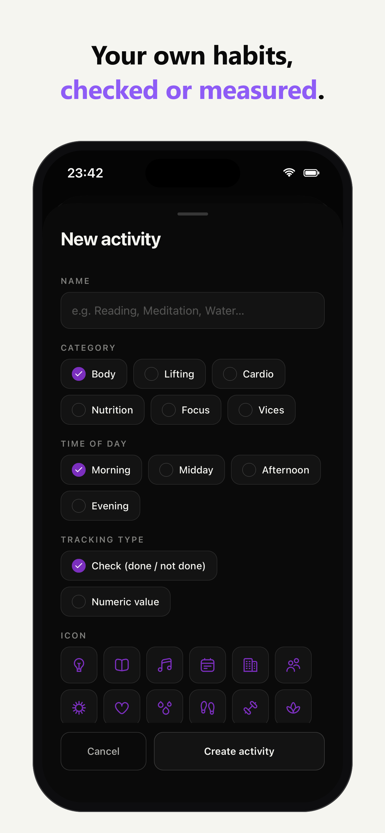 Palion : Sport Habit Tracker screenshot 6