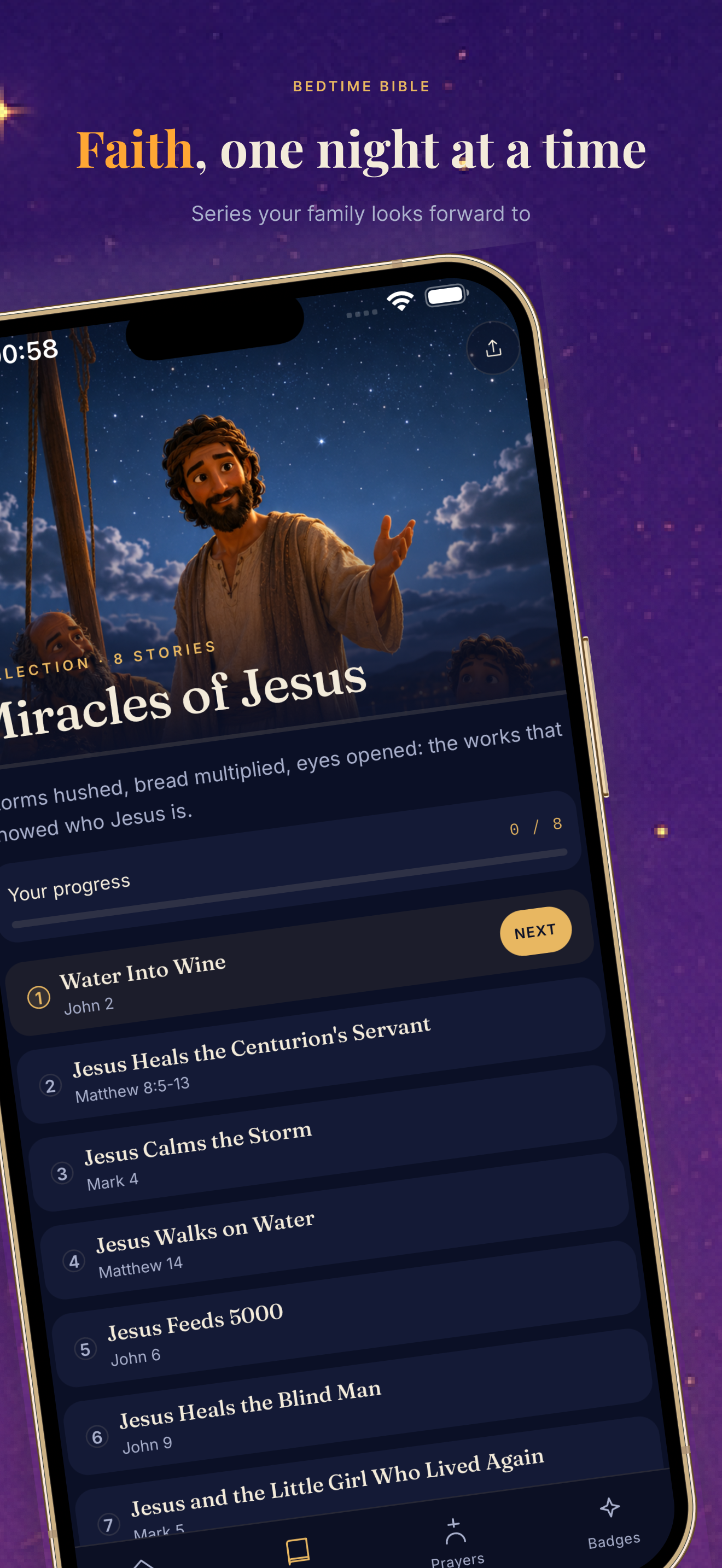 Bedtime Bible Stories: Family screenshot 4